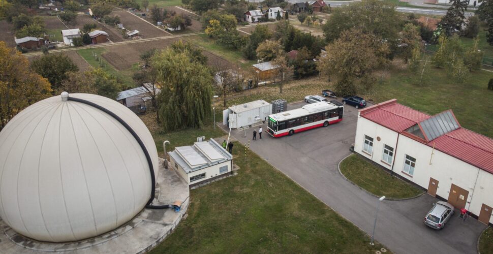 Connection of the BIO CNG filling station to gas distribution grid in the BVaK (Sewer & Waterworks Operator, Brno city)
