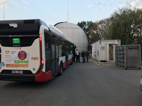 Připojení BIO CNG stanice na rozvody plynu v areálu ČOV BVaK | HUTIRA green gas