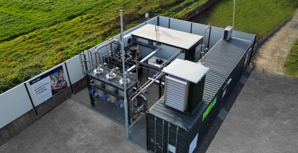 Biometanová stanice ZDCHP Litomyšl