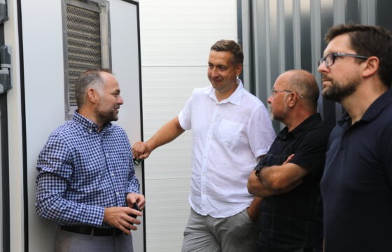 Litomyšl Welcomes Important Visitor. Minister of the Environment Petr Hladík Visits Biomethane Plant | HUTIRA green gas