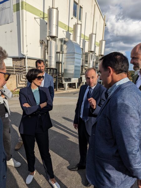 Biometanová stanice v Litomyšli opět přivítala významné hosty | HUTIRA green gas